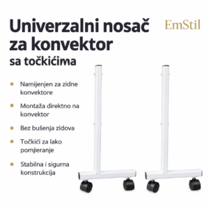 Nosac postolje nogice za konvektor univerzalne,tesy bosch itd