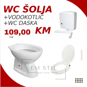 WC set wc šolja,vodokotlic,daska