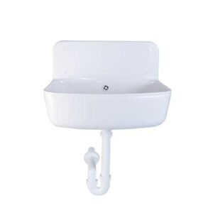 Vanjski lavabo sa sifonom bijeli Styron 350