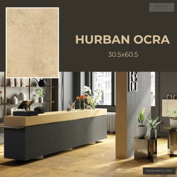 Pločica 30.5x60.5 HURBAN OCRA 1022