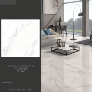Pločica 60x60 BIANCO CALACATA POLIRANA 1073