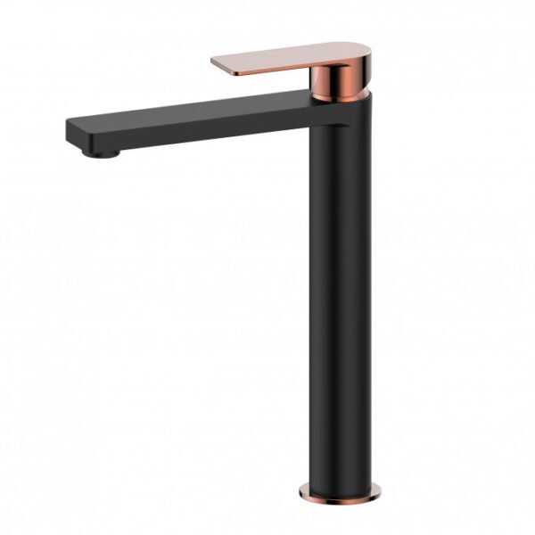 Baterija za Umivaonik COPEN NOOK Visoka Mat crna/rose gold I