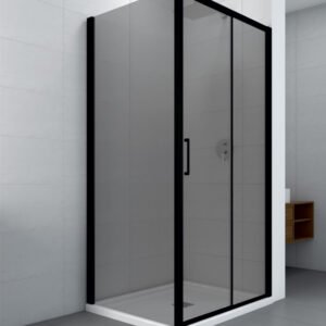 Bocno staklo 90x195 6mm COPEN ATLAS BLACK C-02-B4090 I