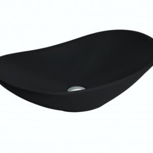 Umivaonik nadgradni Minotti 7030CM CRNI MAT 615x360 I