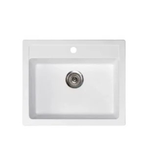 Sudoper bijeli Xgranit Quadro 60 Metalac