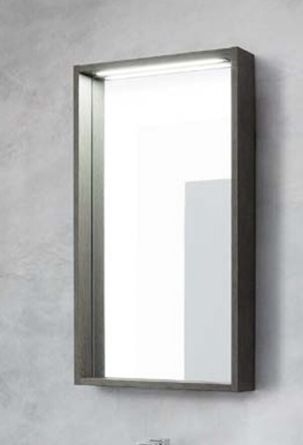 Kupatilsko ogledalo LineArt PLAZA 50cm ANTHRACITE I