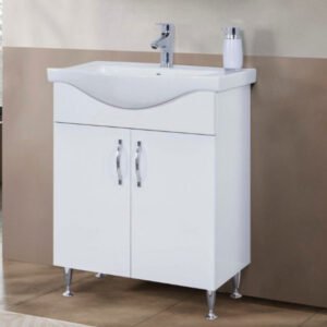 Ormaric sa Umivaonikom LineArt DORA 65cm white I
