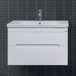 Ormaric sa Umivaonikom LineArt ENJOY PLUS 80cm-White I