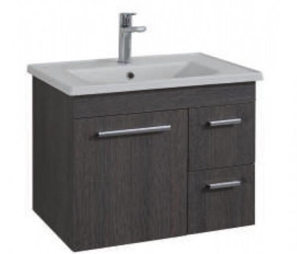 Ormaric sa Umivaonikom LineArt LINEA 65cm ANTHRACITE I