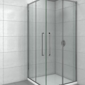 Tuš kabina kvadratna 80x80x200 6mm DEVON tanki ram I
