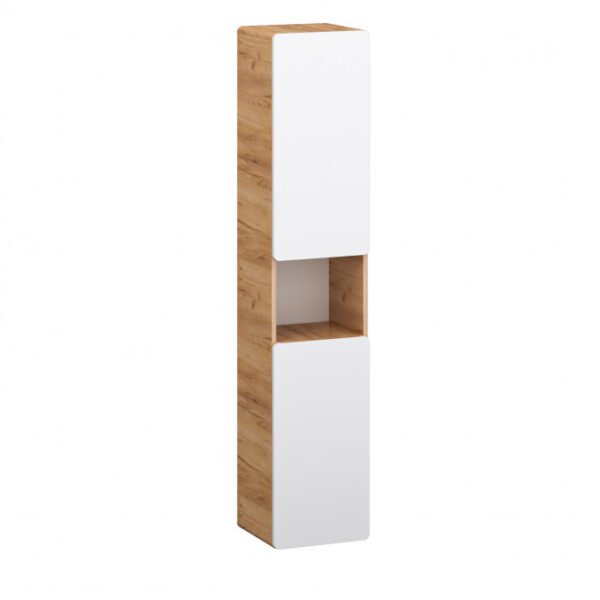 Ormarić Vertikala Bronx 170x35 oak craft gold white I