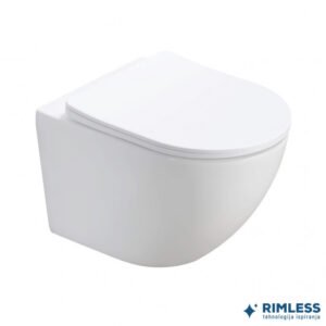 WC šolja konzolna PERLA compact rimless I