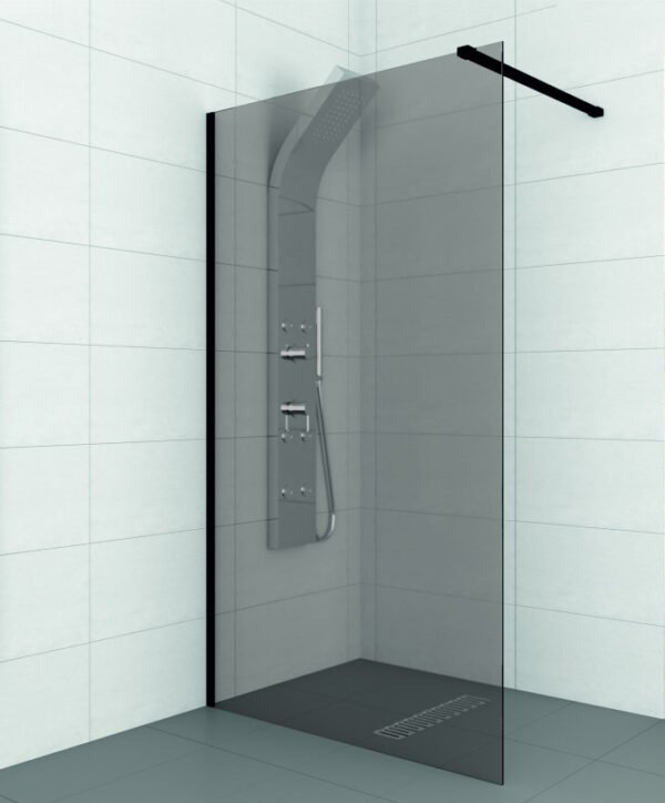 Paravan Walk-in 120x200 8mm COPEN MONTE DARK Gray I
