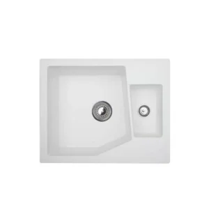 Sudoper bijeli Xgranit Linea Metalac