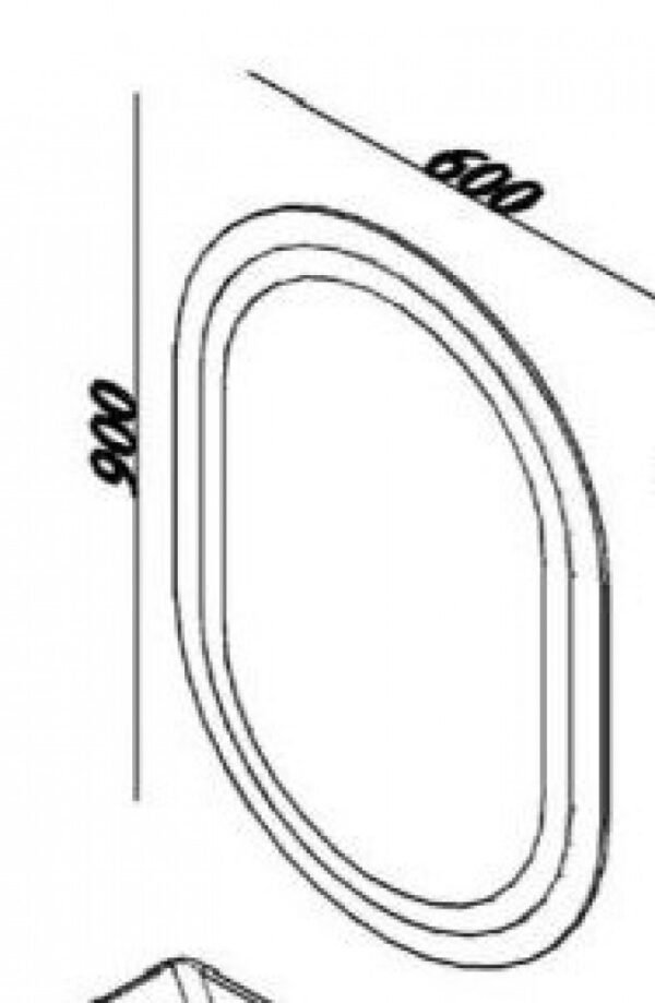 Ogledalo LED LineArt GLORY I - Image 2