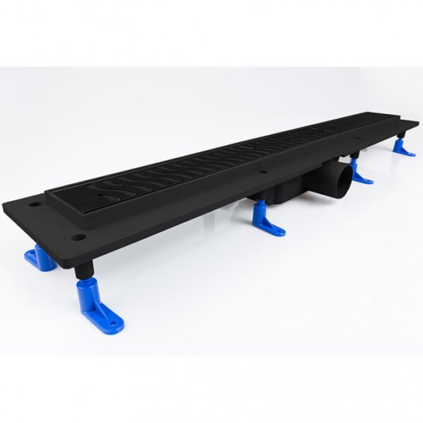 Tuš kanalica 70cm STYRON crna STY-H-70-FF I