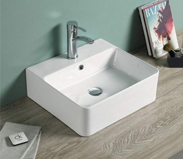Umivaonik nadgradni Minotti 7001 460x420x160 sa Otvorom za Bateriju I - Image 4