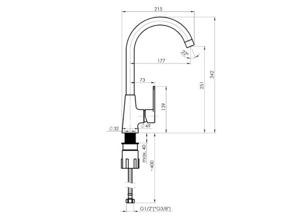 Baterija za Sudoper RUBINETA VV30108 H - Image 2