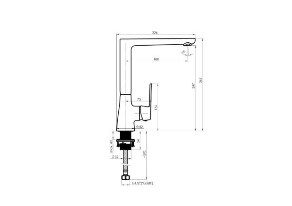 Baterija za Sudoper RUBINETA EL30108 H - Image 3