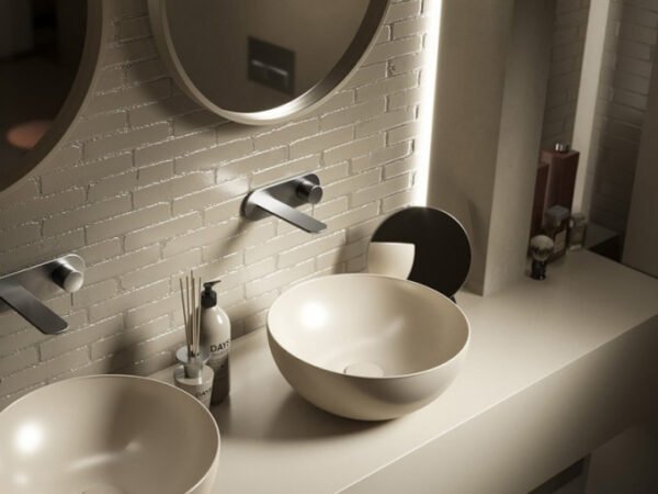 Umivaonik nadgradni HATRIA HAPPYHOUR SLIM 06:00 fi400x165mm I - Image 3