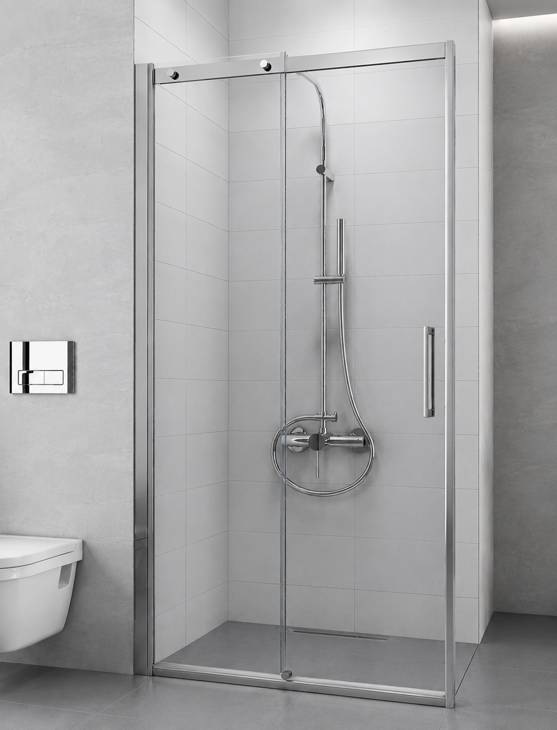 Tuš vrata 120x195 8mm COPEN TITAN I