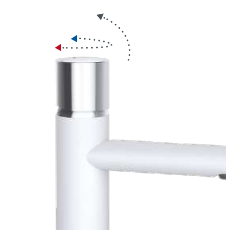 Baterija za Umivaonik bijela RUBINETA ET80178 H - Image 4