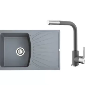 Sudoper grafit xGranit Quadro+baterija LUX Metalac