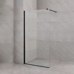 Tus kabina walk in 120x200cm crni profil R