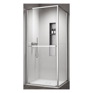 Tuš kabina kvadratna 80x80x200 6mm-Providno staklo COPEN ATLAS I