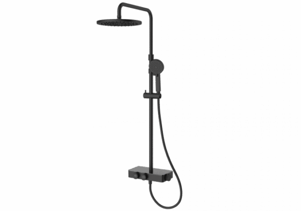 Baterija za Usponskim tušem termostatska COPEN CoolTouch P-Mat crna I
