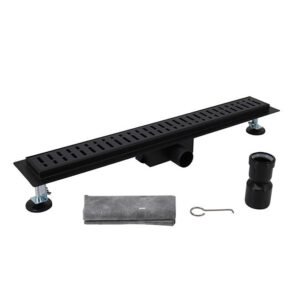Tuš kanalica 70cm PROFIL M WAVE teflon black I