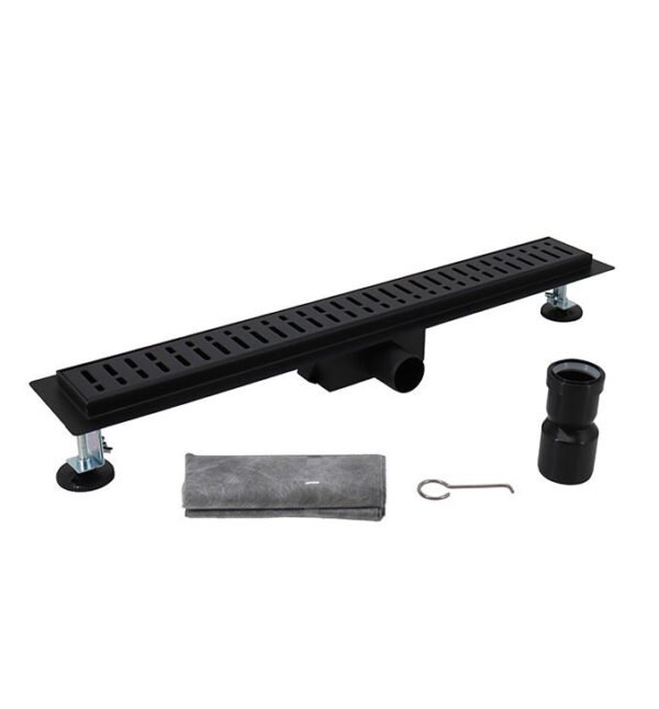 Tuš kanalica 70cm PROFIL M WAVE teflon black I