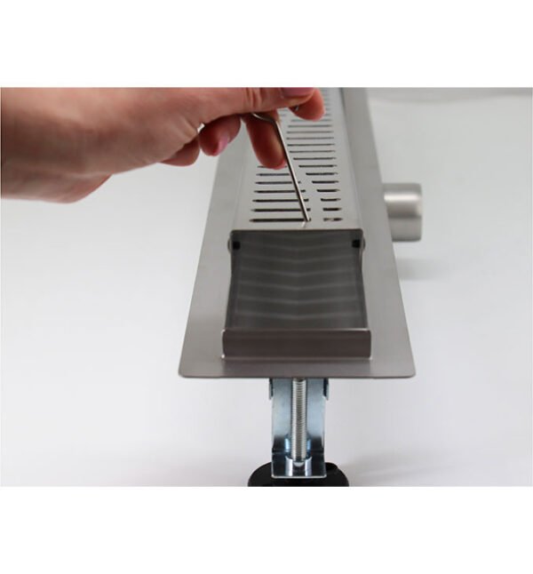Tuš kanalica 50cm PROFIL M WAVE Brushed I - Image 3