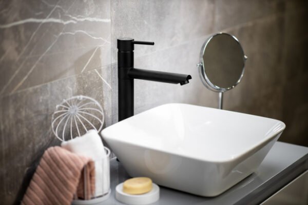 Baterija za Umivaonik TUBO DARK ELEGANCE visoka 6119B I - Image 2