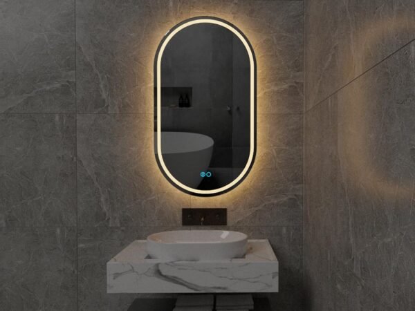 Ogledalo LED ovalno 600x1200mm ORI M92.01