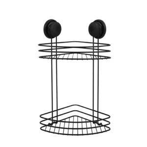 Vakumska korpa dvostruka ugaona Mega crna