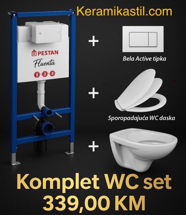Vodokotlic ugradbeni set pestan