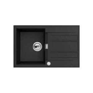 Sudoper Granitni 78x50 MILO AVANGARD Lava stone sa sifonom I