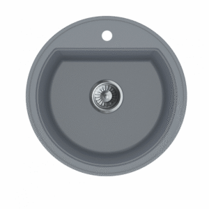 Sudoper Granitni MILO ESSENCE O51 Diamond grey sa sifonom I