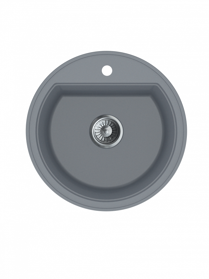 Sudoper Granitni MILO ESSENCE O51 Diamond grey sa sifonom I