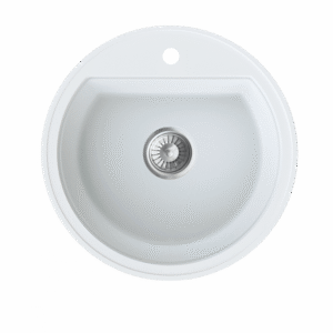 Sudoper Granitni MILO ESSENCE O51 Magnesia white sa sifonom I