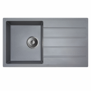 Sudoper Granitni MILO METRO 76x44 Diamond grey sa sifonom I