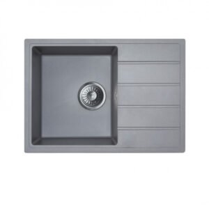Sudoper Granitni MILO METRO 62x44 Diamond grey sa sifonom I