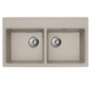 Sudoper Granitni MILO METRO 76x44 Pure sand sa sifonom dupla I