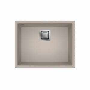 Sudoper Granitni MILO QUBUS 56x44 Pure sand sa sifonom I