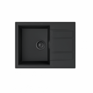 Sudoper Granitni MILO RETTO 65x50 Lava stone sa sifonom I