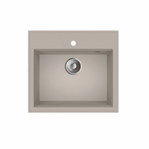 Sudoper Granitni MILO RETTO 56x51 Pure sand sa sifonom I