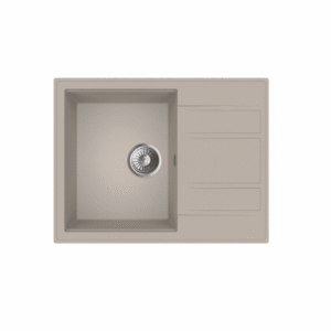 Sudoper Granitni MILO RETTO 65x50 Pure sand sa sifonom I