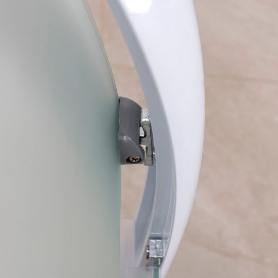 Tuš kabina polukružna + kada 90cm Mat Rocco - Image 8