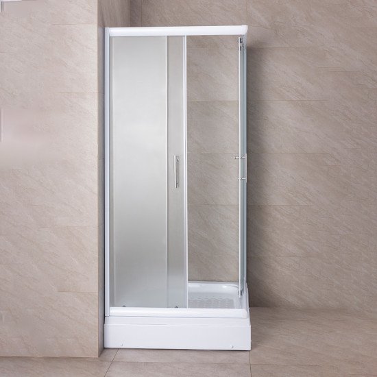 Tuš kabina + kada kvadratna 90×90 Mat Rocco - Image 4